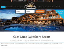 Tablet Screenshot of casaloma.com